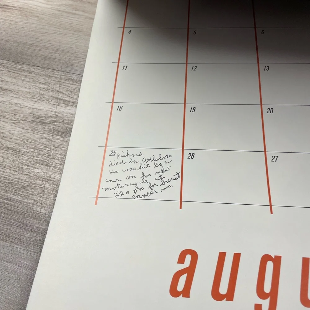 Harley Davidson 2002 Wall Calendar Motorcycles Use Again in 2030! Y2K